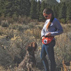 Wire Haired Griff Birds The Word Hunting Fanny Pack